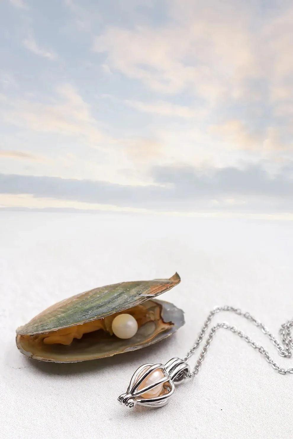 İnci İstiridye Kolye