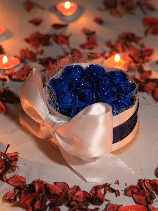 Süpriz yanan aşk kutusu [MAVİ]